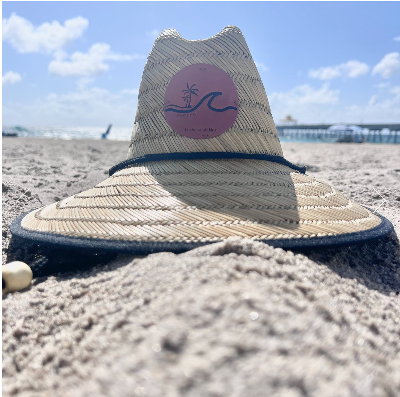 Straw kids sun 2024 hat